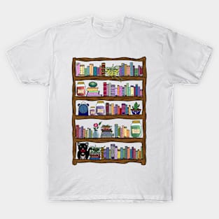 fanfic bookshelf :) T-Shirt